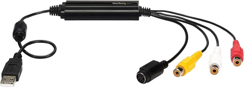 StarTech.com USB Video Grabber (USB 2.0 Video Adapter mit TWAIN Support, Analog auf Digital Konverte