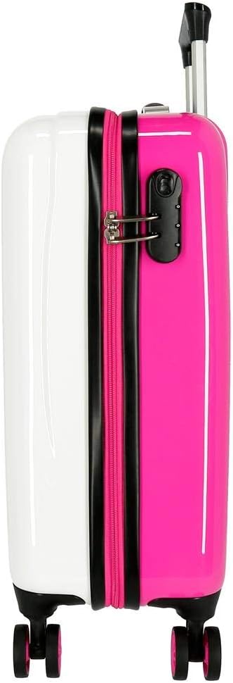Movom Happy Time Kabinenkoffer Mehrfarbig 37x55x20 cms Hartschalen ABS Kombinationsschloss 32L 2,5Kg