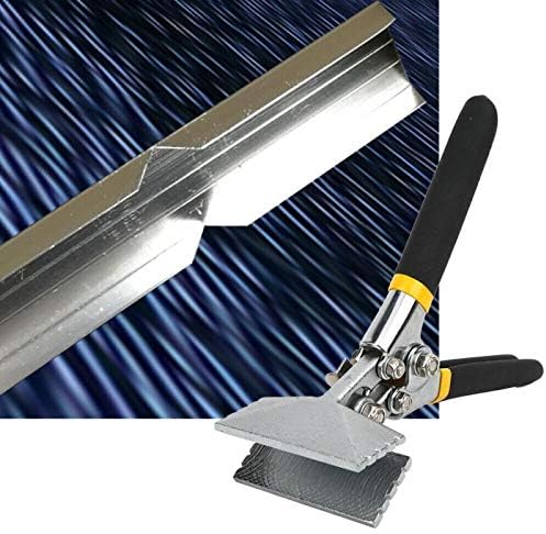 1/4 Biegezange Metallblech, Griffnahtzange Handblech Seamer rutschfest für Eisenblech/Edelstahlblech