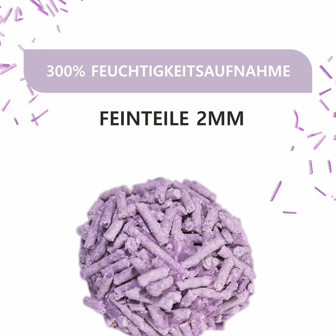 Tofu-Katzenstreu für Katzen (18L/7,5Kg) - Natürlich und biologisch abbaubar - Sofort klumpend, staub