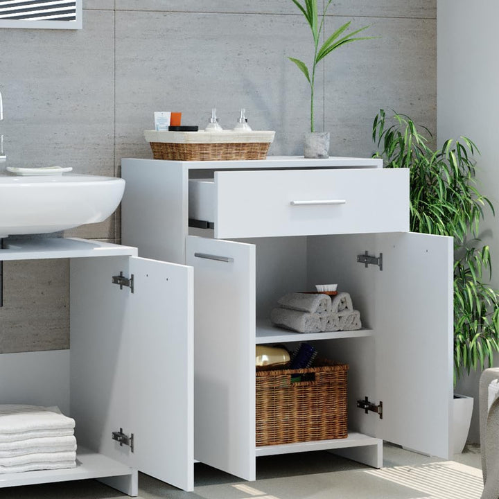 Vicco Midischrank Kiko, Weiss, 60 x 80 cm Weiss 60x80, Weiss 60x80