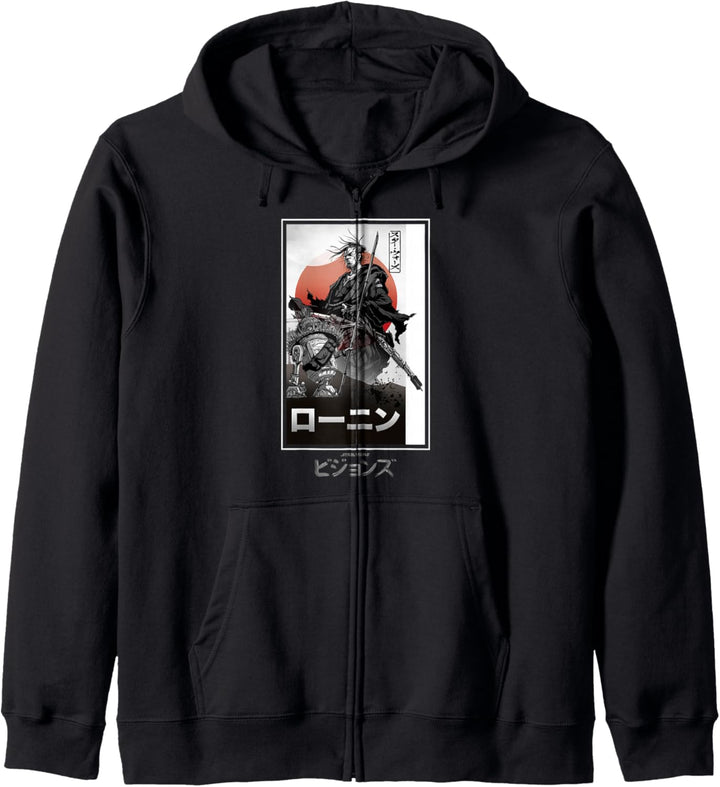 Star Wars Visions Samurai Box Up Poster Kapuzenjacke