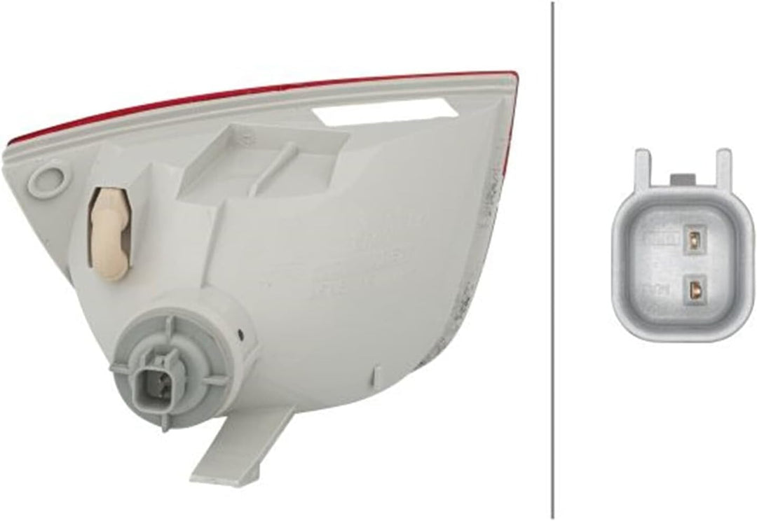HELLA 2ZR 354 063-021 Rückfahrleuchte - 12V - rechts Rechts Unterer Teil, Rechts Unterer Teil