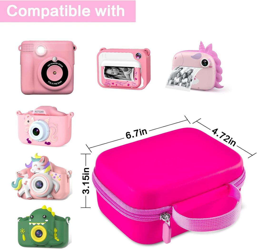Kinder Kamera Tasche Kompatibel mit GREENKINDER/for Uleway/for Gofunly/for NUOTUN Digital Kamera. So