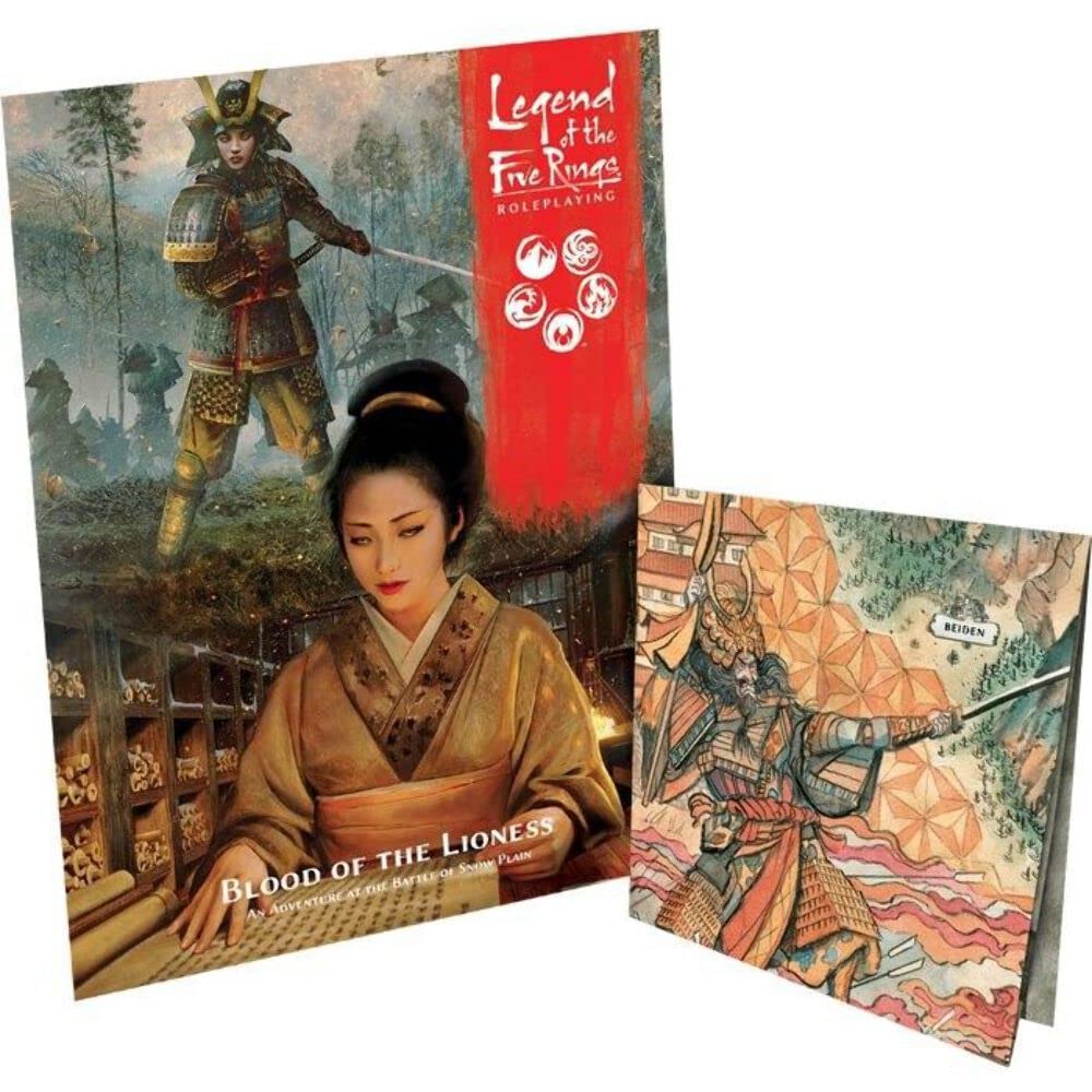 Unbekannt FFG - Legend of The Five Rings RPG - Blood of The Lioness - Gamebook - EN