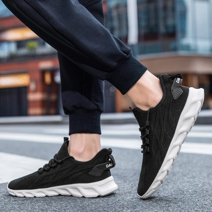 Linenghs Herren Schuhe Laufschuhe Turnschuhe Sportschuhe Sneaker Running Tennis Freizeit Strassenlau