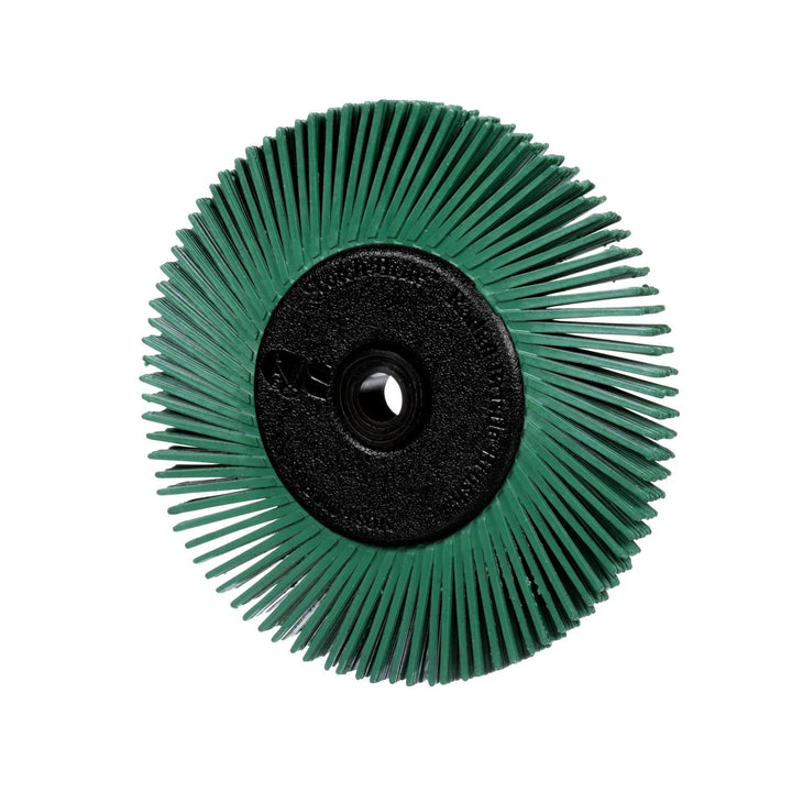 3M 27605 Scotch-Brite Radial Bristle Brush BB-ZB mit Adapter, P50, Typ A, 152,4 mm, 12,7 mm, 25,4 mm