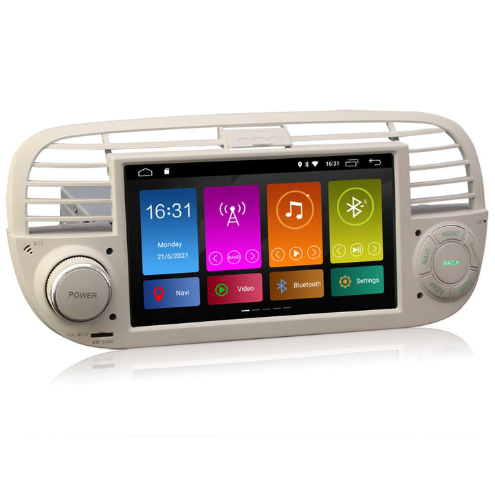 Erisin Quad Core Android 10 7 Zoll Autoradio Mit GPS Navi für FIAT 500X Auto Multimedia Player Touch