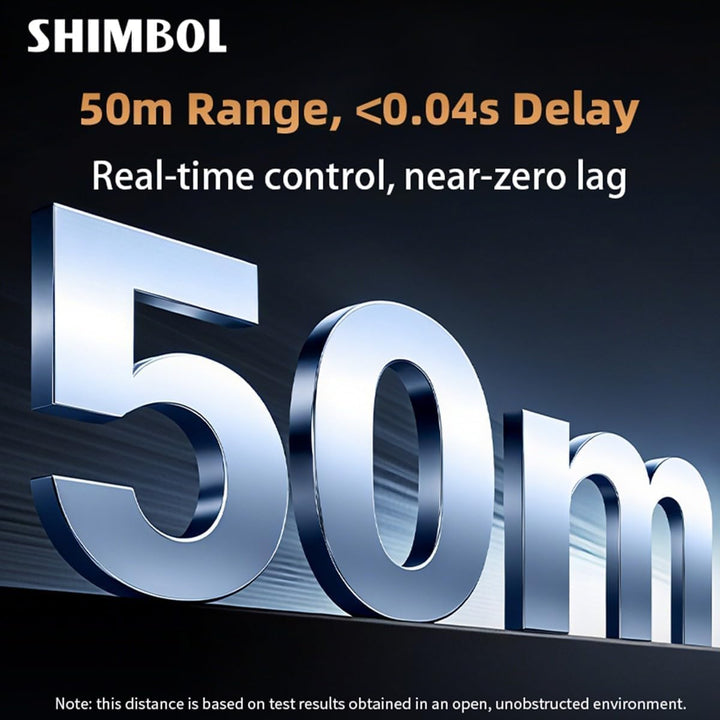 Shimbol CP5 Ultra, 5‘’ 1080P Full Touch HD Telefon Vlog Selfie Monitor Screen für iPhone & Android -