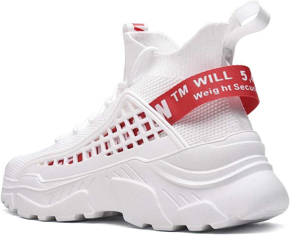 FUSHITON Herren Turnschuhe atmungsaktive Sportschuhe Leichte Freizeitschuhe lässig Strassenlaufschuh