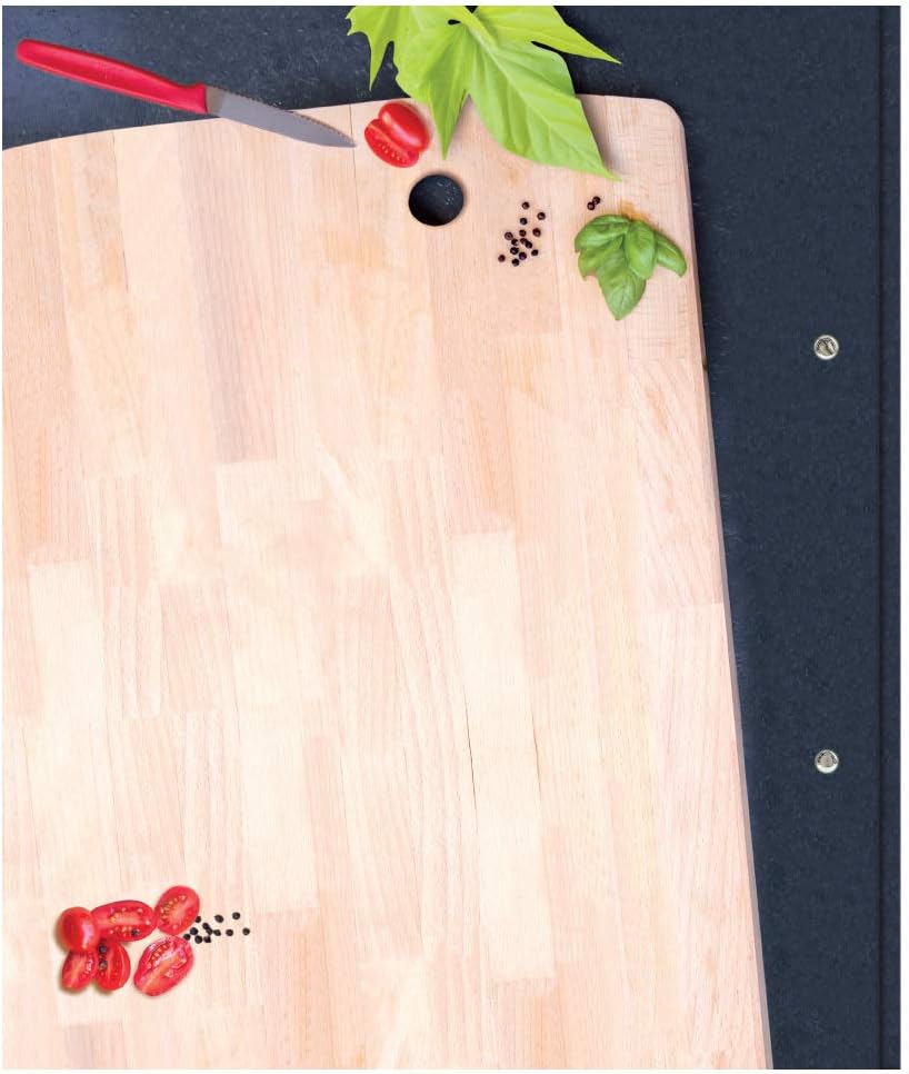 PRICARO Rezeptordner Komplett-Set "Schneidebrett", A4, 8 teilig