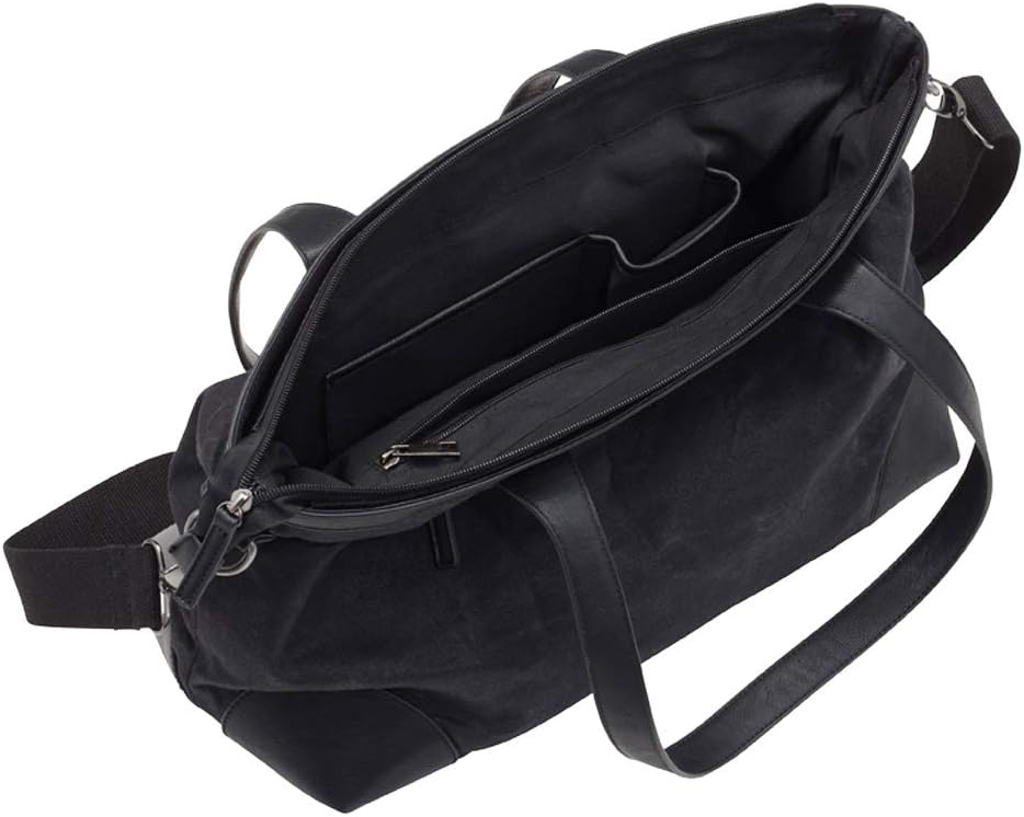 Pride and Soul 47306 Damentasche Heaven, Damen Henkelhandtasche aus Canvas Lederimitat, Handtasche v