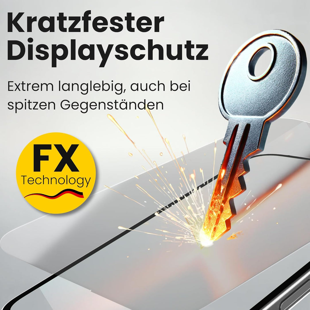 atFoliX Panzerfolie kompatibel mit Wacom CINTIQ 24 HD touch Schutzfolie, entspiegelnde und stossdämp