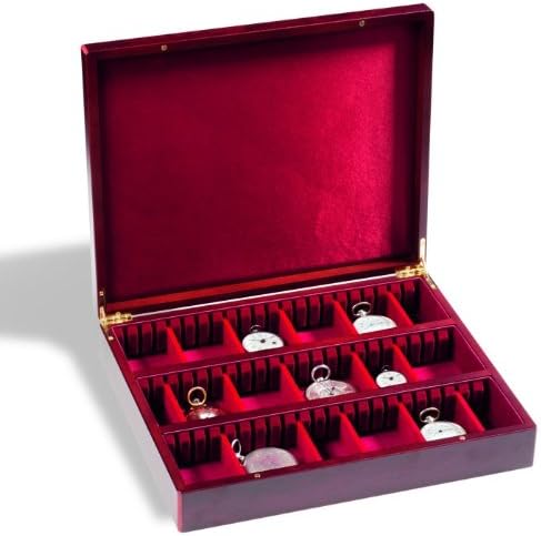 Leuchtturm (334398) Münzbox 20 eckige Fächer bis 48 mm Ø, grau