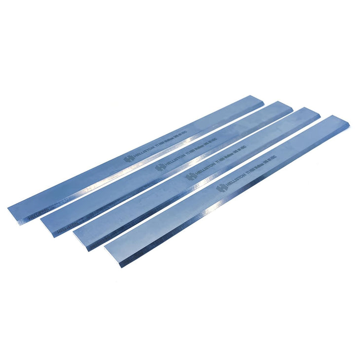 T1 W18% Hobelmesser für Bernardo DH 410, HSS Wolfram 18%, 410x30x3mm (4 Hobelmesser)