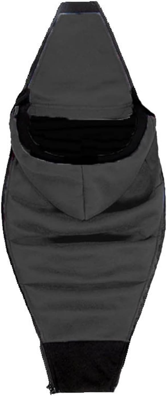 Känguru Hoodie Babytrage Männer Pullover Winter Warme Babytrage Mantel L Grau, L Grau