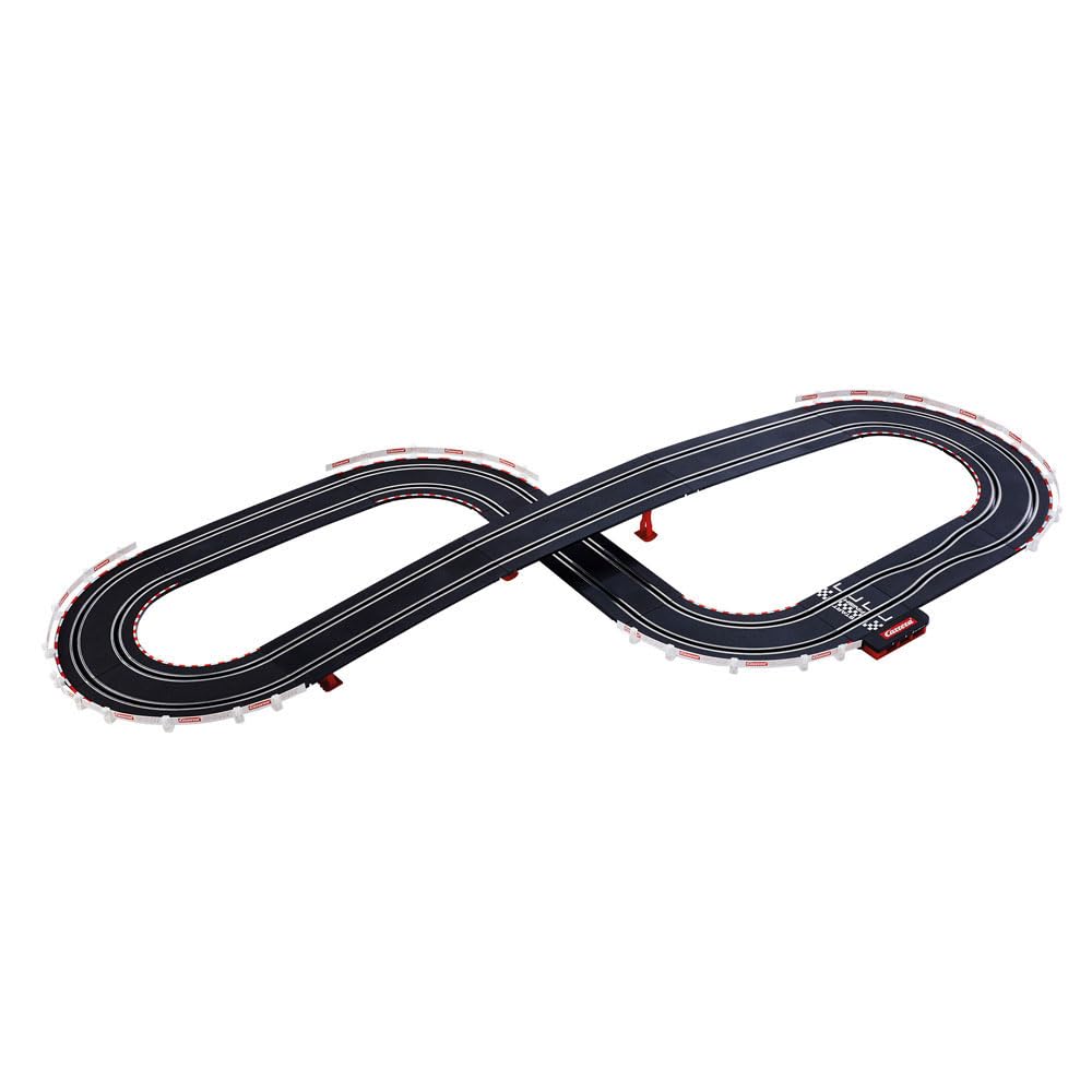 Carrera GO!!! Build 'n Race Rennstrecken-Set für Kinder ab 6 Jahren & Erwachsene I 3,6m elektrische