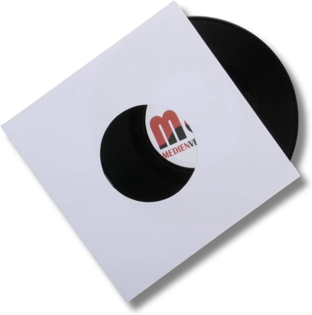 100 St. Single 7“ Deluxe Innenhüllen 180x180 mm reinweiss für Vinyl Schallplatten ungefüttert 90 gr