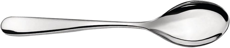 Alessi 5180S4M Nuovo Milano Besteckset 4 teilig, Edelstahl, Silber, 18 x 25 x 10.5 cm, 4-Einheiten,