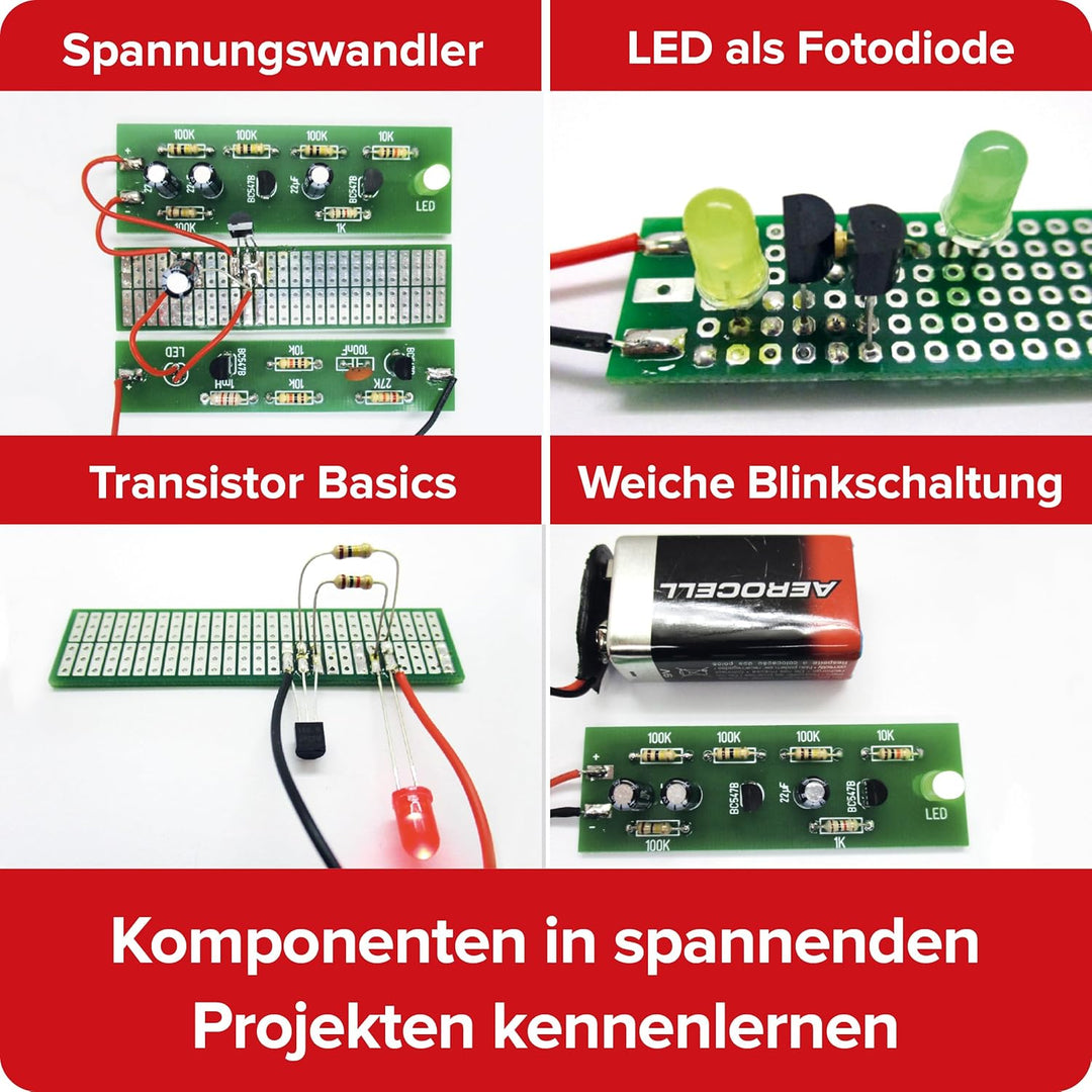FRANZIS 67122 - Mach's einfach - Maker Kit Löten lernen, empfohlen ab 14 Jahren