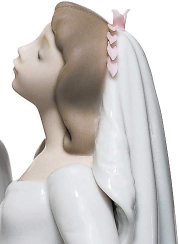 LLADRÓ Paar Figur Der Hochzeitskuss. Paar. Porzellan.