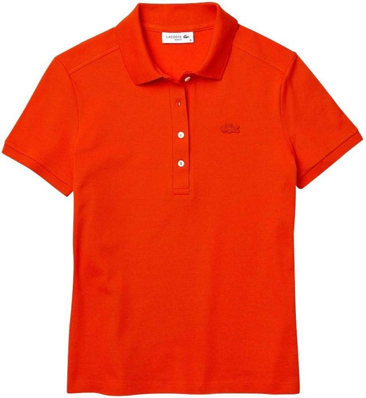 Lacoste Damen PF5462 Polohemd, Red, 34