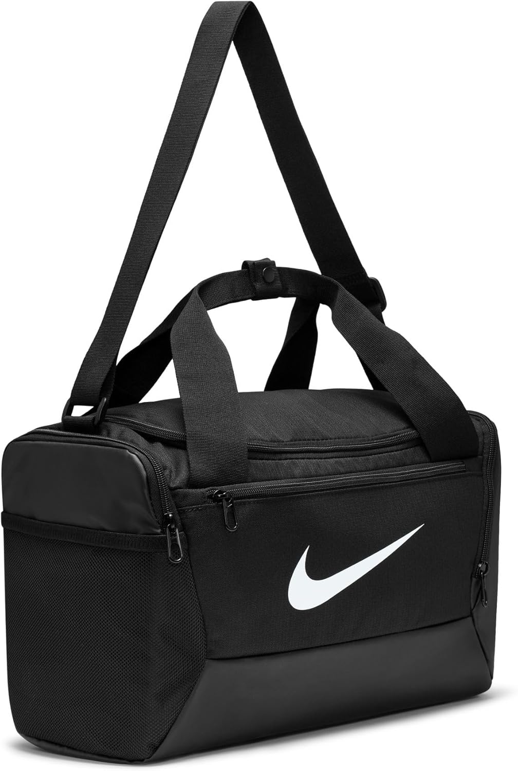 Nike Brasilia 9.5 Trainingstasche (XS, 25 l), DM3977 Black/Black/White Einheitsgrösse, Black/Black/W