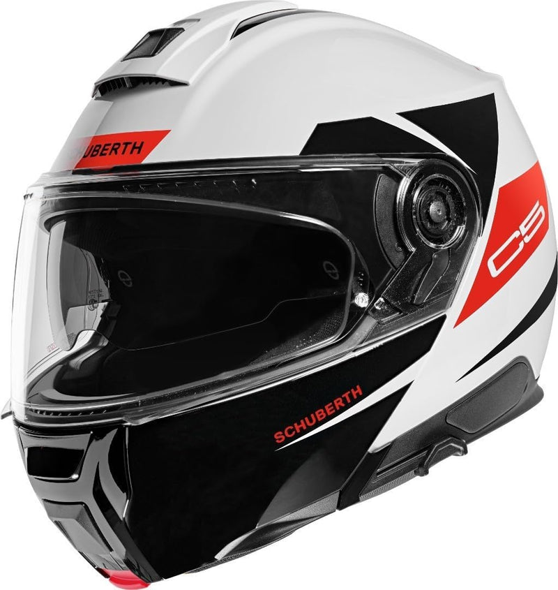 Schuberth C5 Eclipse Klapphelm (Red,S (55)) S 54/55 Eclipse Red, S 54/55 Eclipse Red