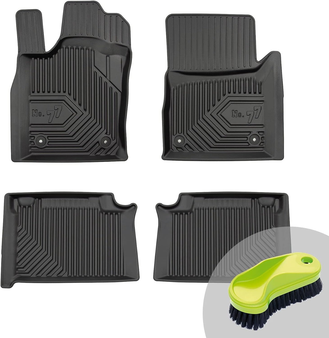 FROGUM No.77 Gummimatten Ganzjahresset von Auto Fussmatten Autofussmatten für Jeep Grand Cherokee IV