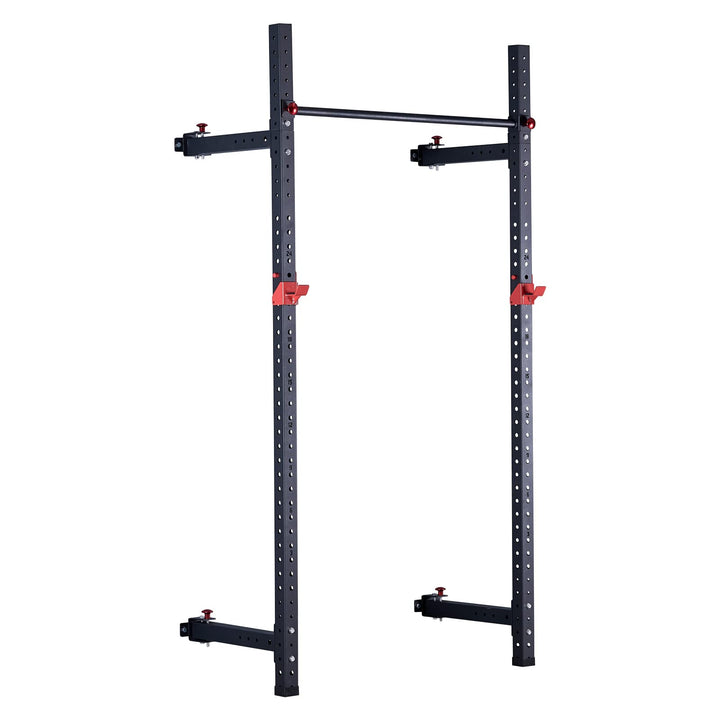 Train Hard Wand Rack Wandbefestigter Power Rack mit Klimmzugstange, 350 kg belastbar, optional mit Z