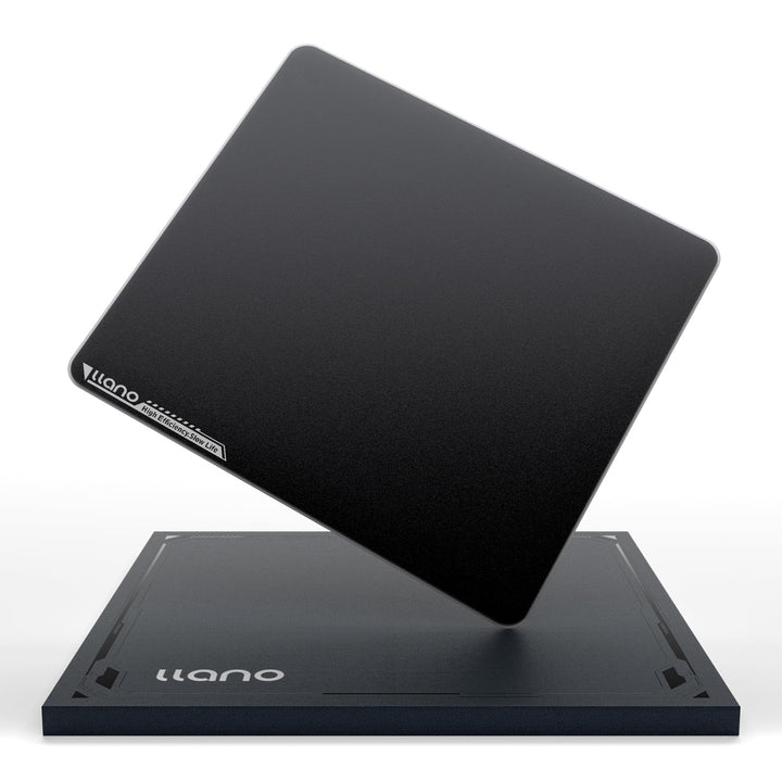 llano Professionelles Glas Mauspad [Unglaubliche 0,8μ Präzision ] Gaming-Mauspad 0,8μ hochpräziser O
