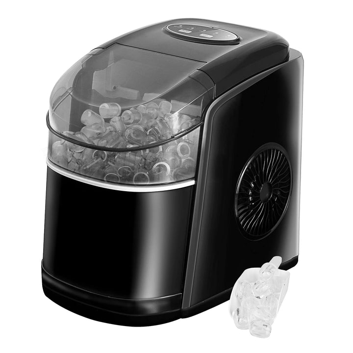Eiswürfelmaschine Testsieger 12KG Eiswürfelbereiter Ice Maker 6 min Produktionszeit Ice Cube Maker,