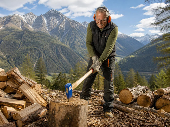 Stubai Holzspalthammer 3000 g Kopfgewicht, 3750 g Gesamtgewicht, Eschenholzstiel 850 mm, geschmiedet