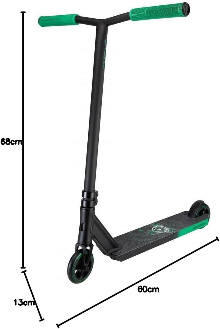 Blazer Pro Unisex-Youth Enigma 2 Stunt Scooter 520 schwarz / grün, 520 schwarz / grün