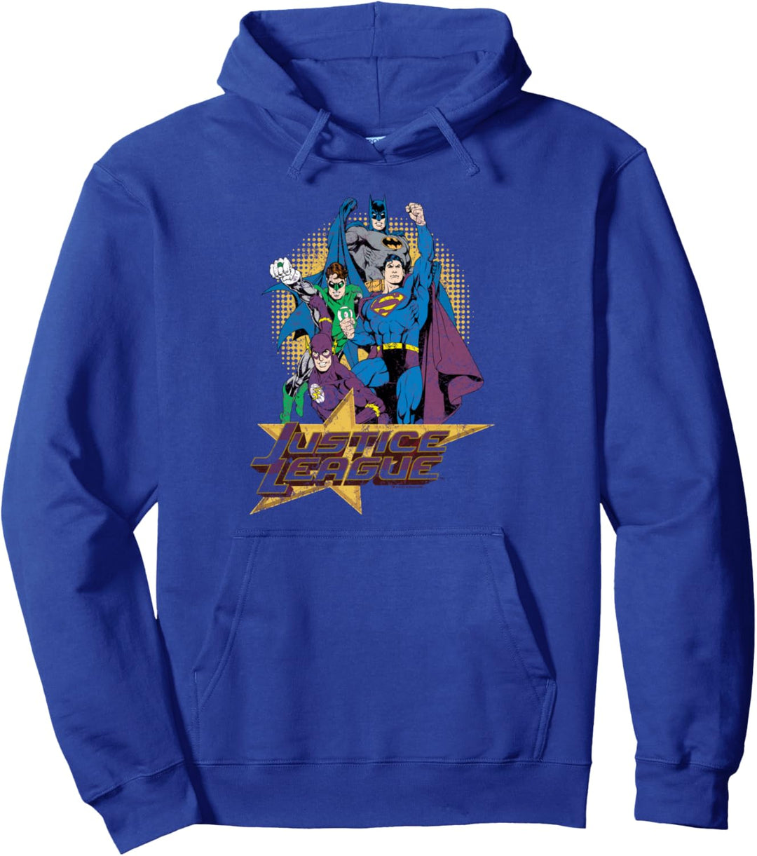 Justice League Raise Your Fist Pullover Hoodie