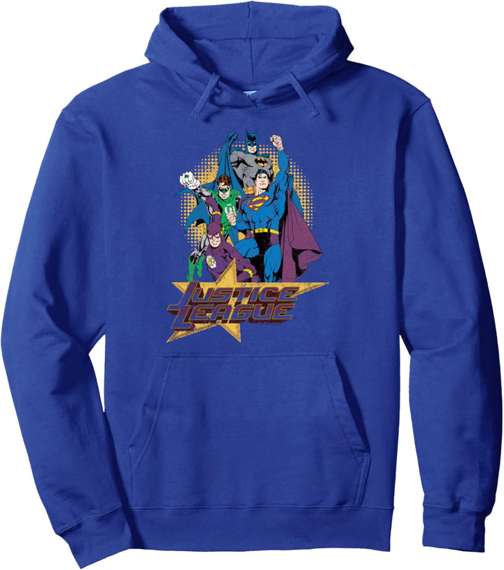 Justice League Raise Your Fist Pullover Hoodie