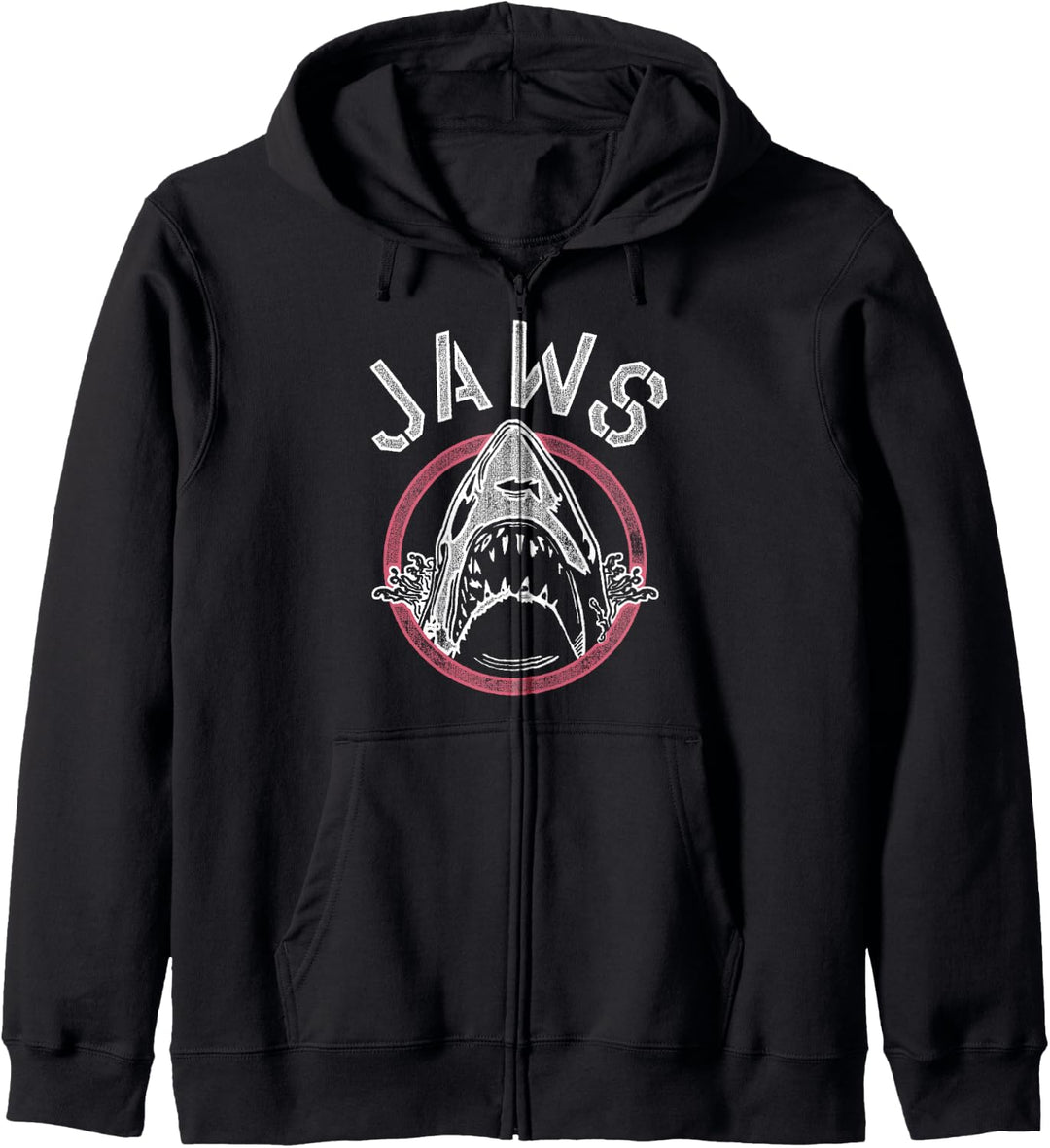 Jaws Stencil Logo Kapuzenjacke