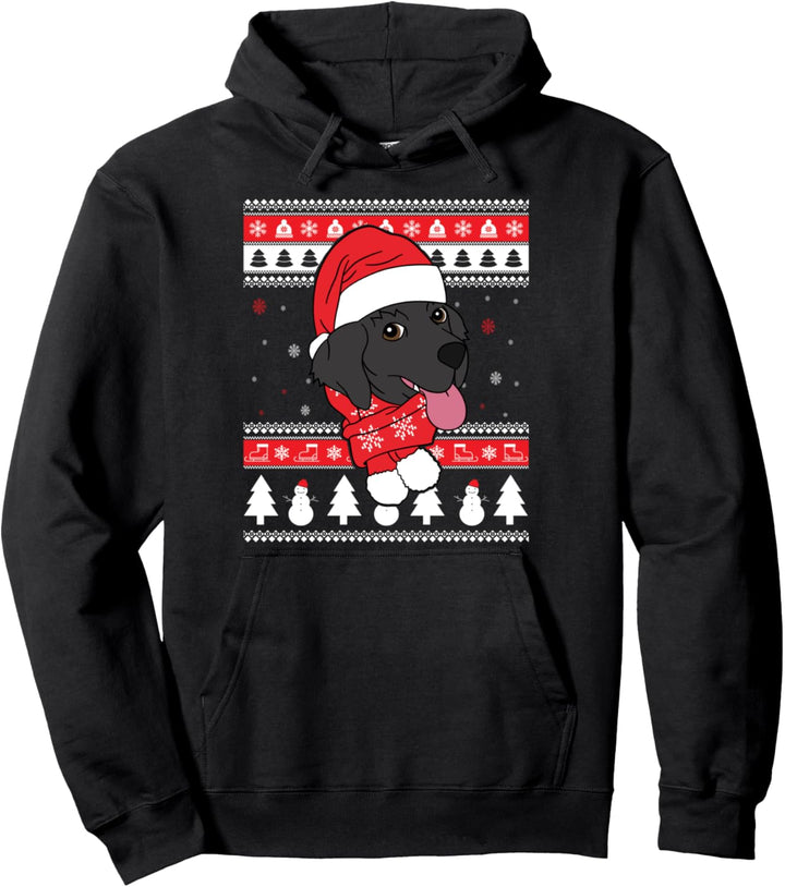 Neufundländer Lustiger Hund Hässliche Weihnachten Geschenk Pullover Hoodie