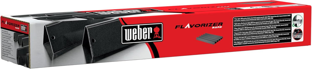Weber 7536 Flavorizer Bars f r Spirit 300-Serie, 5 St ck 22,5-Zoll-Version, 22,5-Zoll-Version
