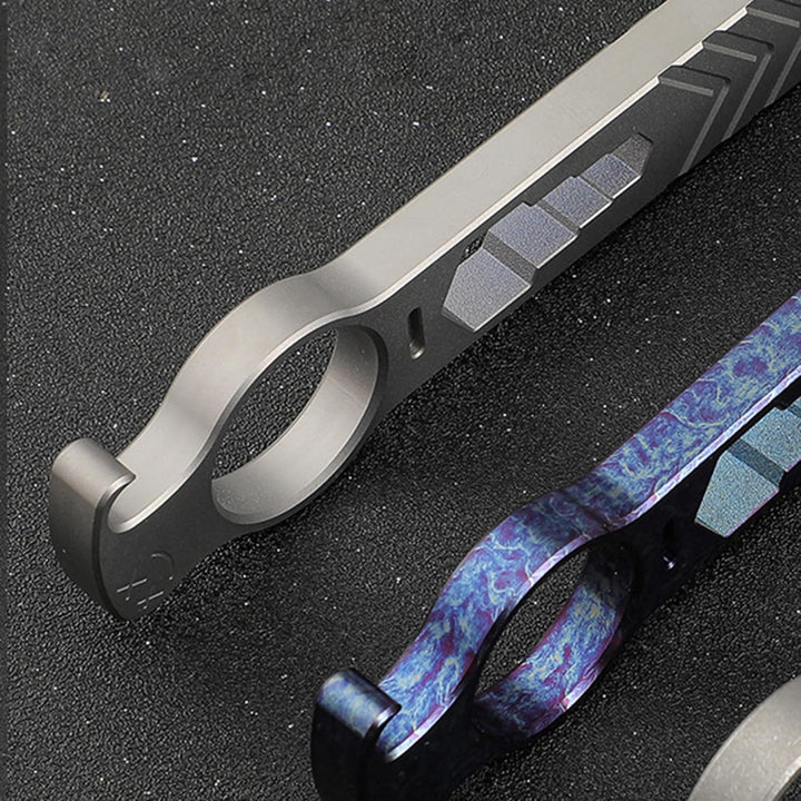 Hamans Titan EDC Brecheisen Flaschenöffner Brechstange Schraubenschlüssel Schraubendreher Kompakte G