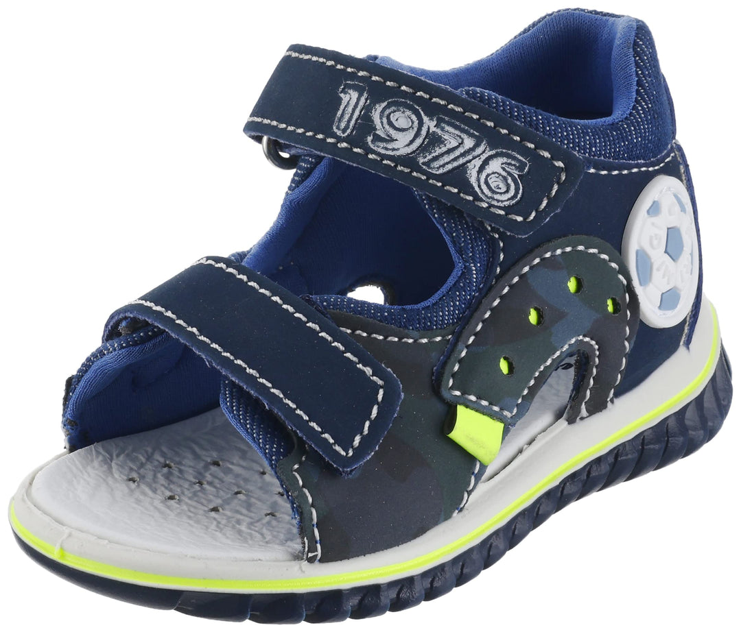 PRIMIGI Baby-Jungen Sixus Sandale 20 EU Avio Denim, 20 EU Avio Denim