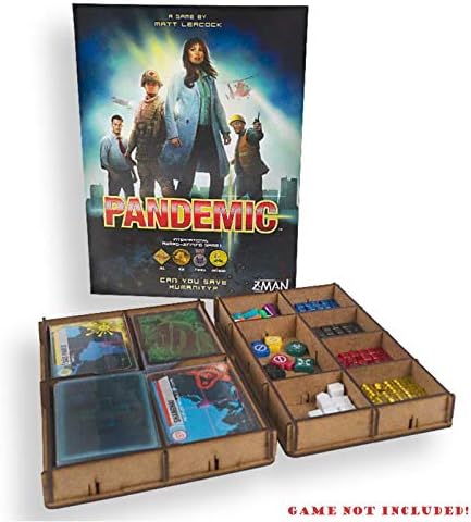 docsmagic.de Organizer Insert for Pandemic Box - Einsatz, Pandemic