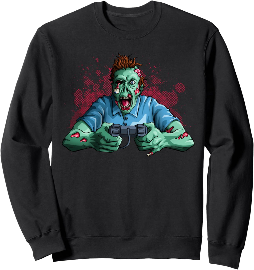 Zombie Video Gamer Halloween Gaming-Controller Kostüm Gift Sweatshirt