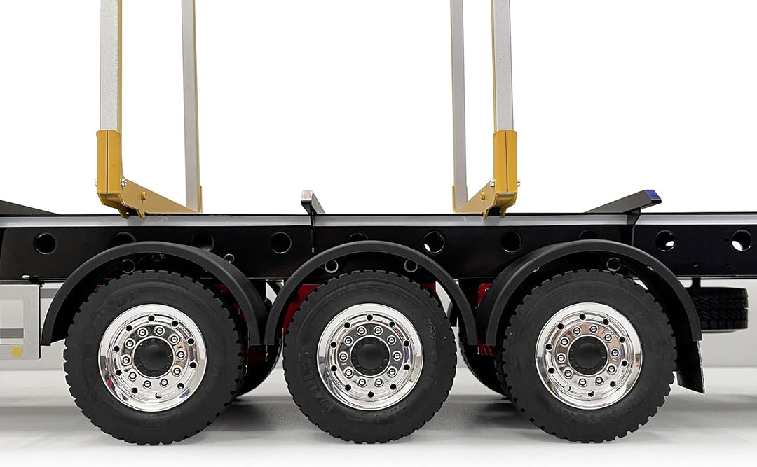 Carson 500907629-1:14 3-Achs Rungenauflieger Neue Aufhängung, RC-Truck, Ersatzteile, Tuningteile, Zu