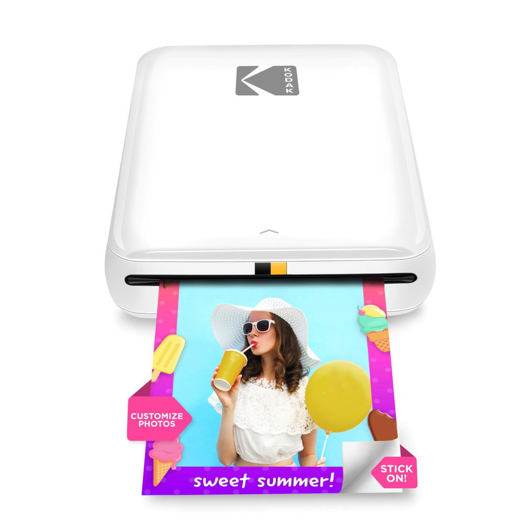 KODAK Step Drucker Drahtloser mobiler Fotodrucker mit Zink-Technologie druckt 2 × 3 Zoll grosse Foto