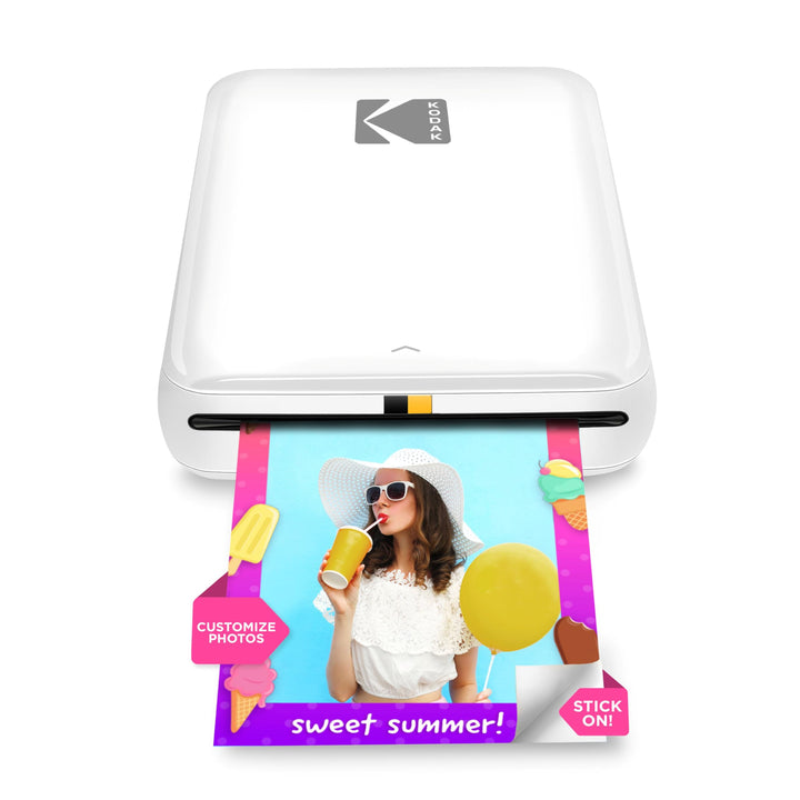 KODAK Step Drucker Drahtloser mobiler Fotodrucker mit Zink-Technologie druckt 2 × 3 Zoll grosse Foto