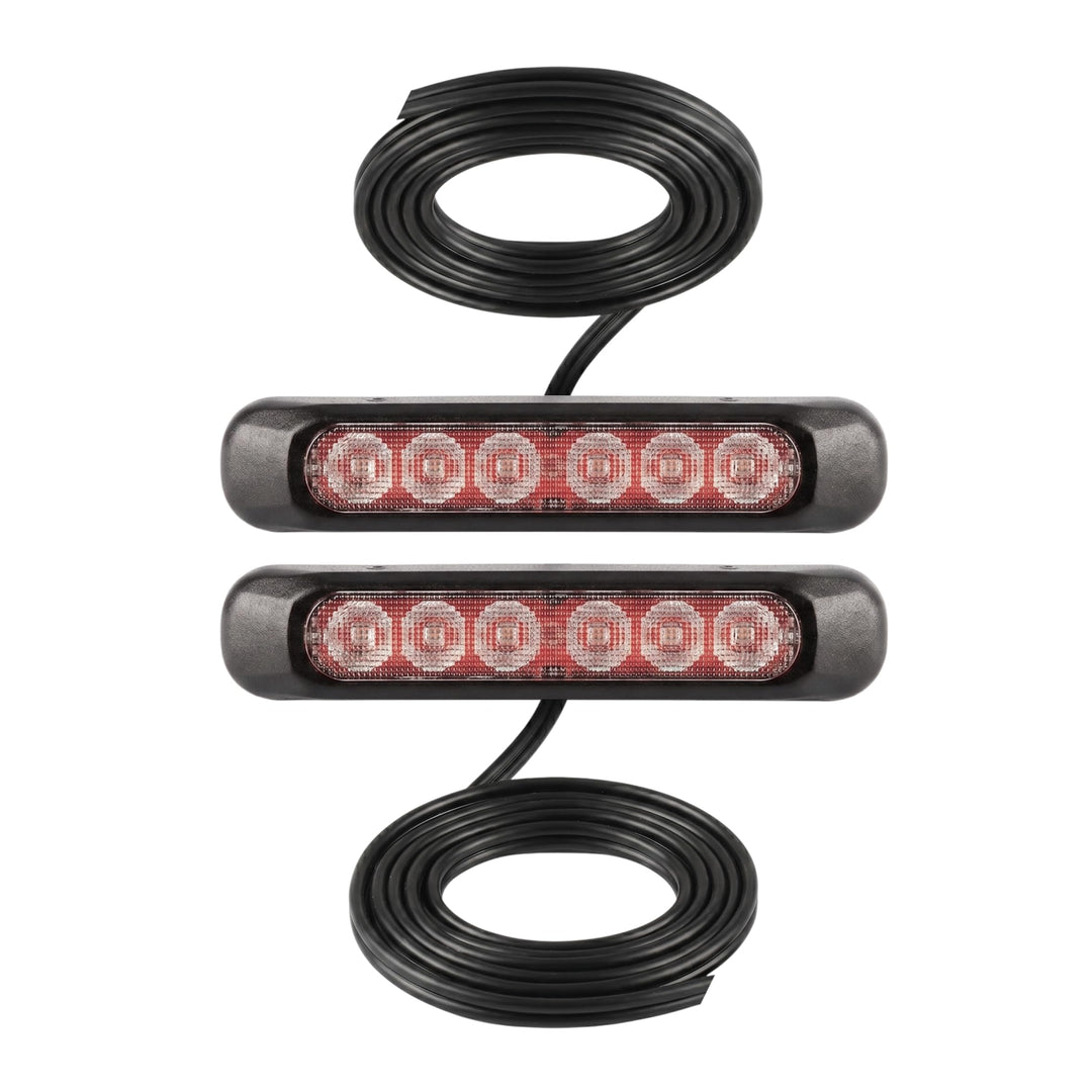 MelTruck® 2x Nebelschlussleuchte Nebelleuchte Nebellicht 12V 24V für LKW Anhänger E9 SET