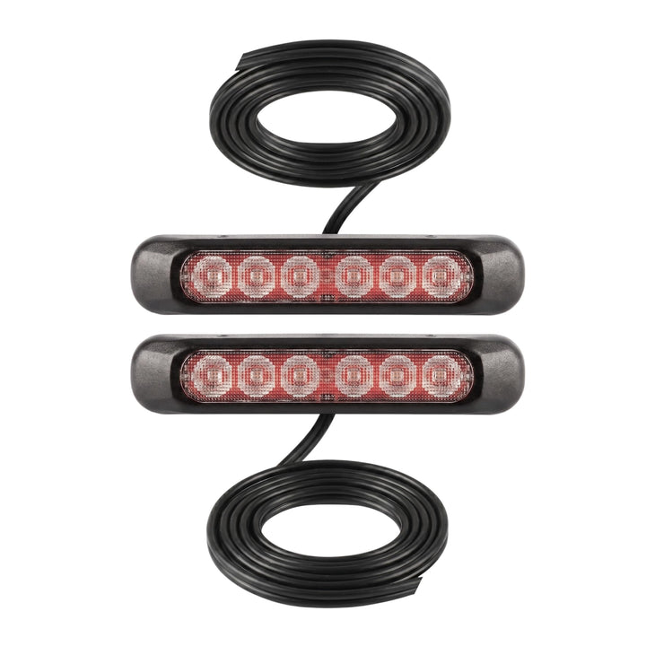 MelTruck® 2x Nebelschlussleuchte Nebelleuchte Nebellicht 12V 24V für LKW Anhänger E9 SET
