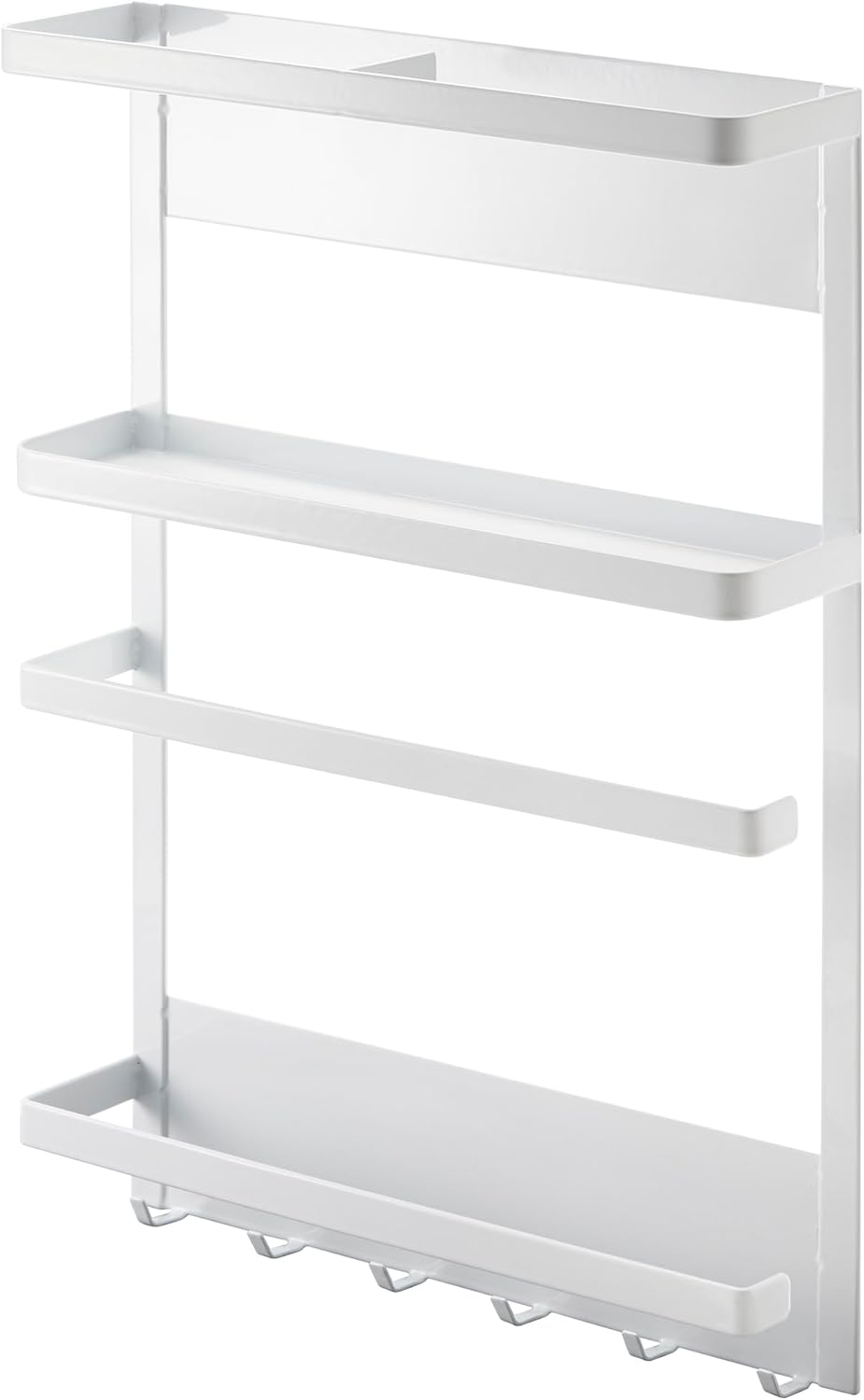 Yamazaki Tower Küchenregal, Stahl, Weiss, One Size, Weiss
