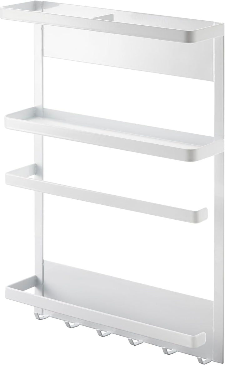 Yamazaki Tower Küchenregal, Stahl, Weiss, One Size, Weiss